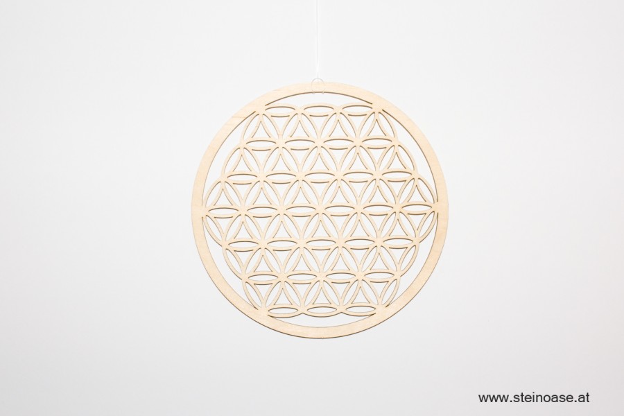 Blume des Lebens aus Holz 14cm